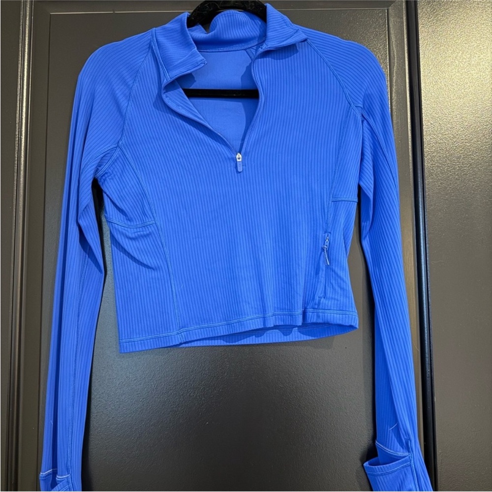 Lululemon Ribbed Quarterzip - Picture 1 of 5